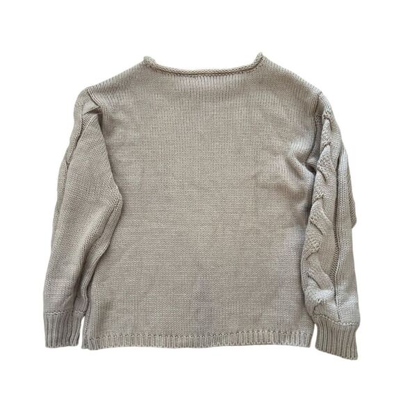 Women's LC Lauren Conrad Beige Sweater Size S - Picture 3 of 5